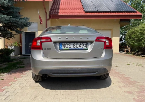Volvo S60 cena 38000 przebieg: 274461, rok produkcji 2012 z Ostrołęka małe 667
